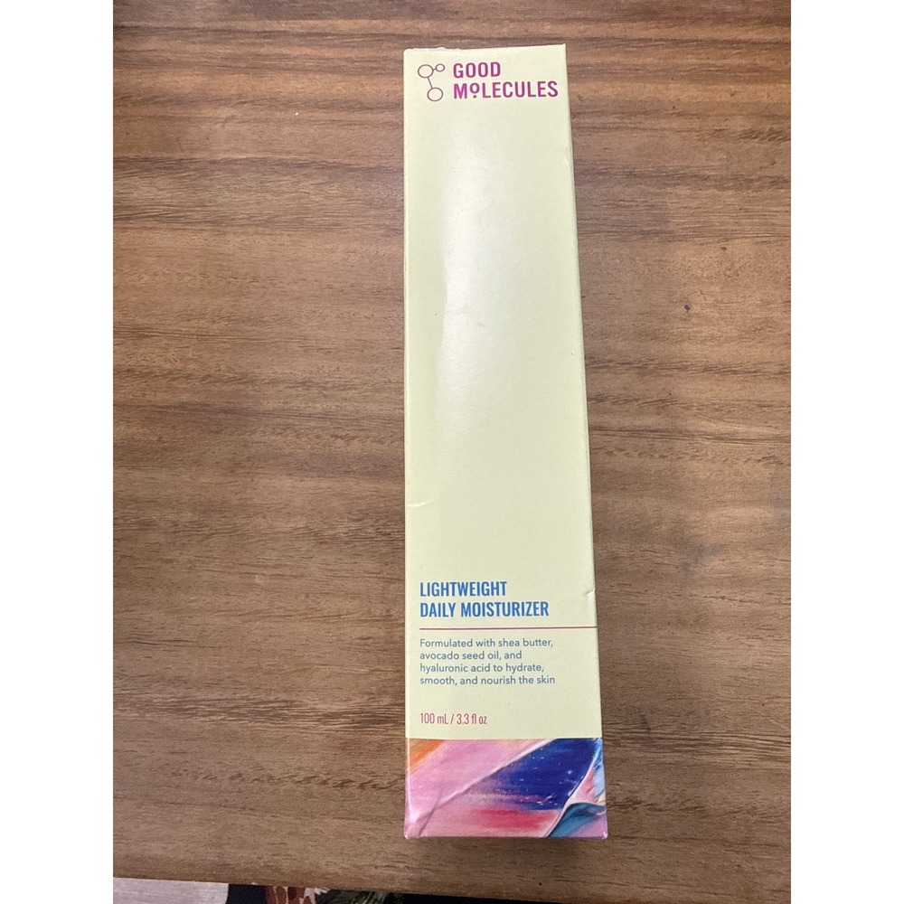 Good Molecules Lightweight Moisturizer 100ml 3.3oz Hyaluronic Acid Shea Butter